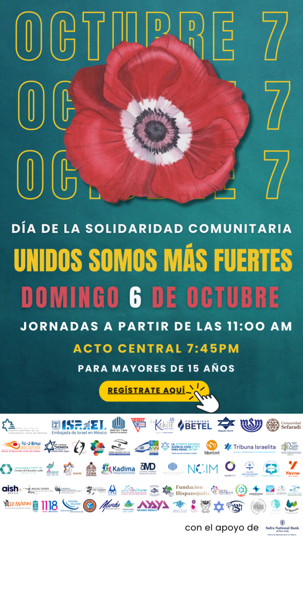 Hoy domingo 6 se conmemora el 7 de octubre | La Kehile